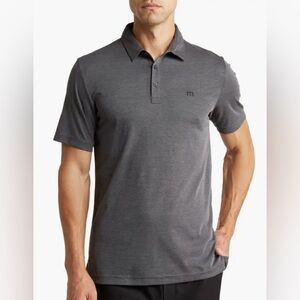 Travis Mathew Charcoal Polo Shirt